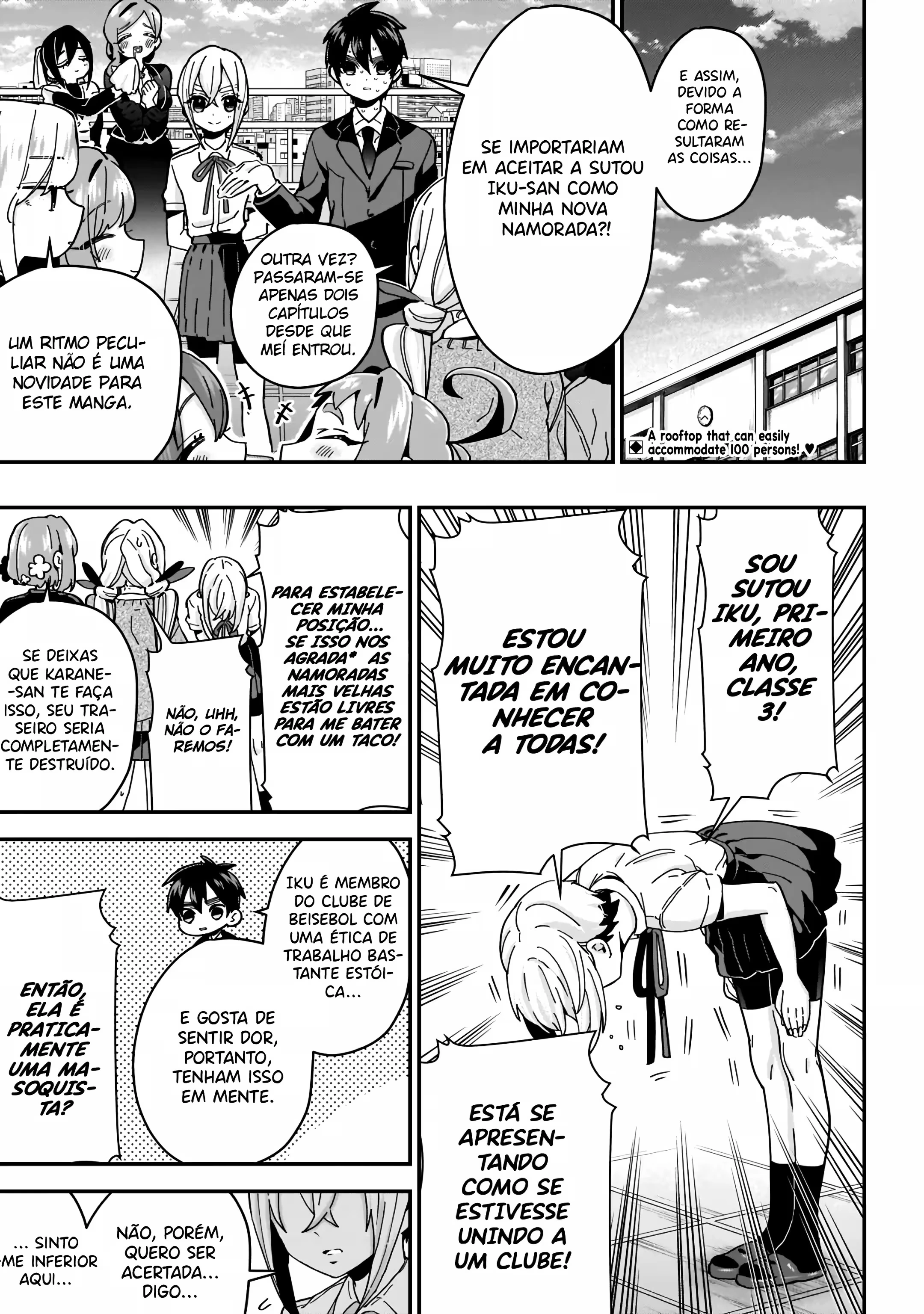 Kimi no Koto ga dai dai dai dai dai suki na 100-nin no Kanojo capítulo 34 página 3