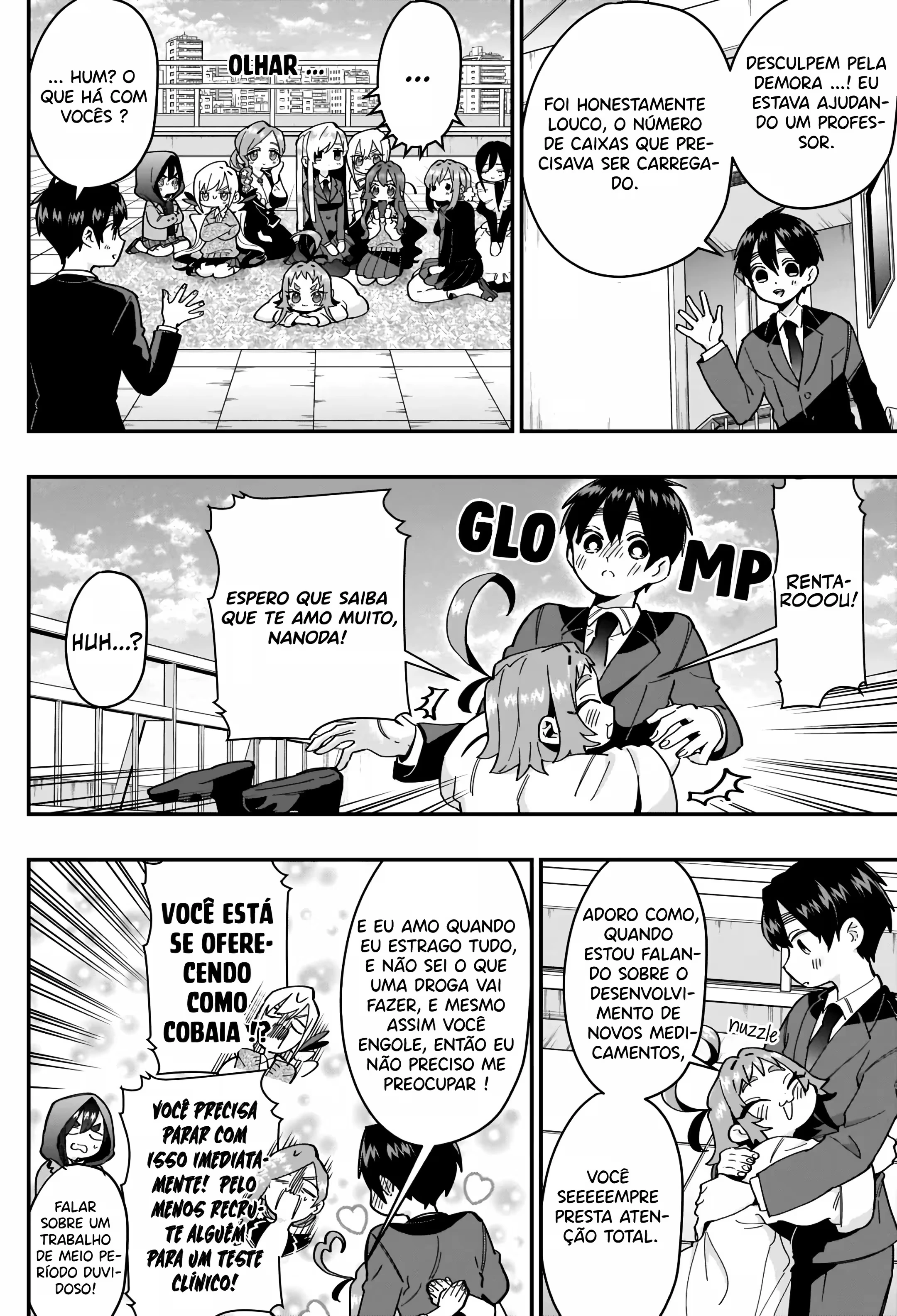 Kimi no Koto ga dai dai dai dai dai suki na 100-nin no Kanojo capítulo 37 página 5