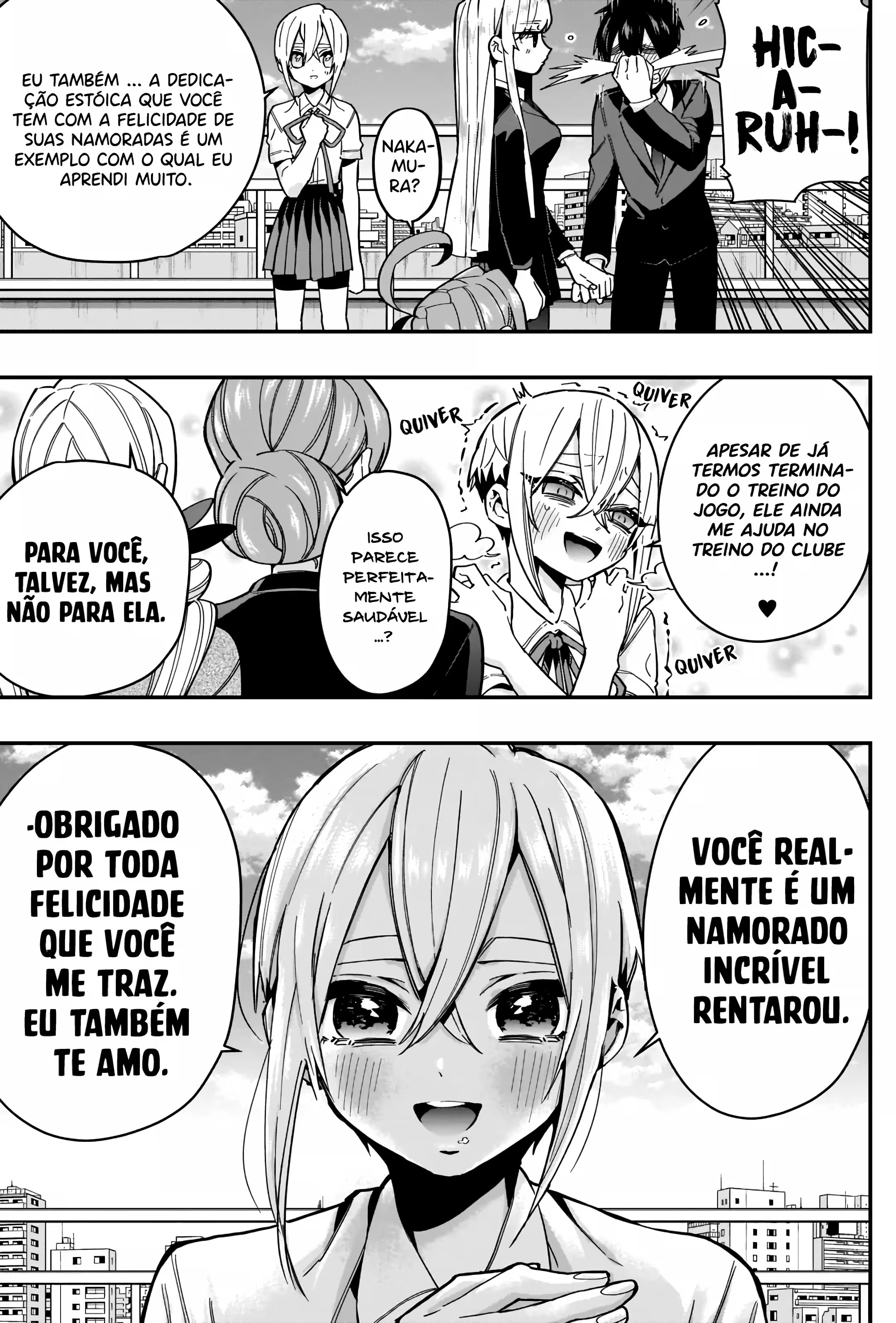 Kimi no Koto ga dai dai dai dai dai suki na 100-nin no Kanojo capítulo 37 página 8