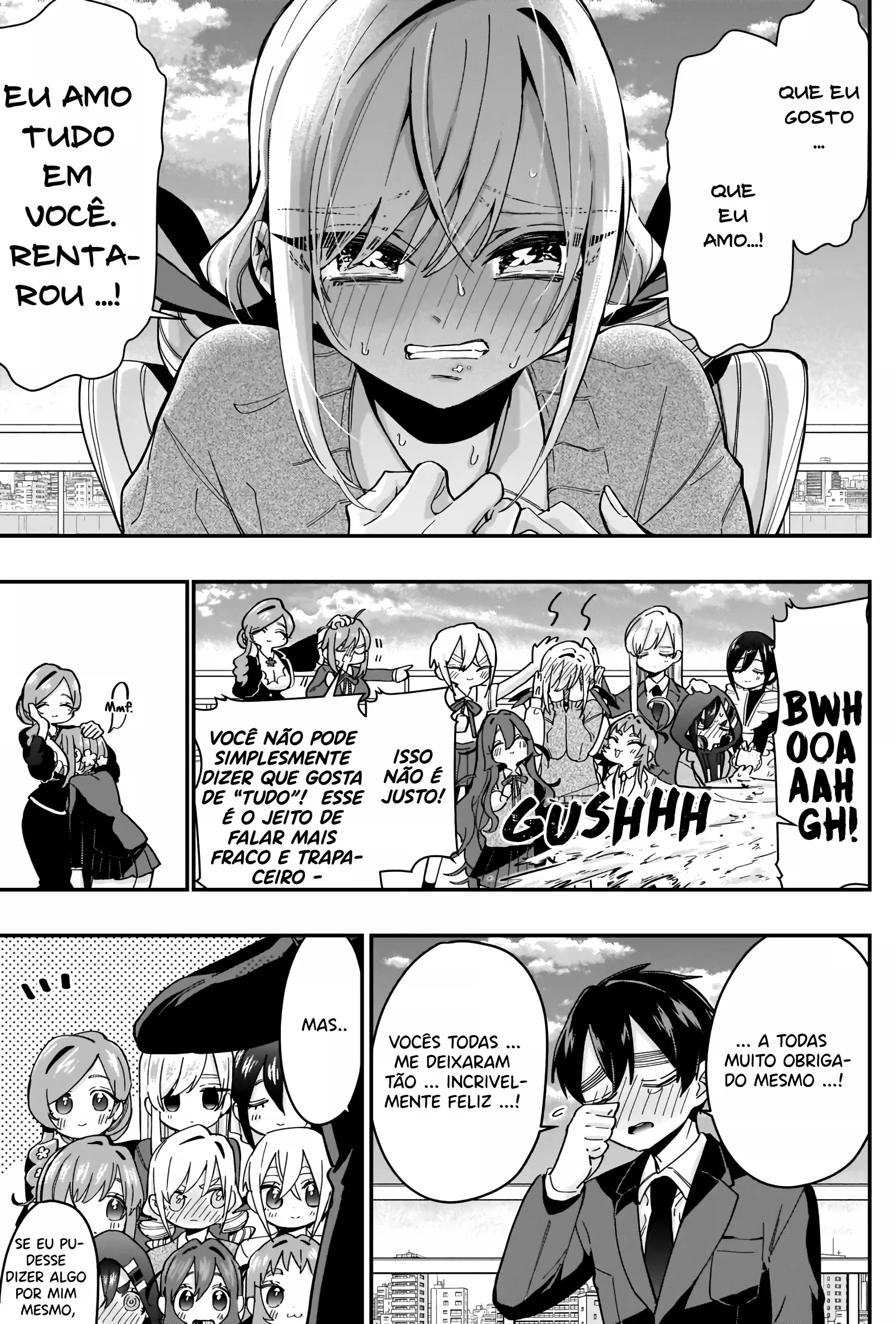 Kimi no Koto ga dai dai dai dai dai suki na 100-nin no Kanojo capítulo 37 página 16
