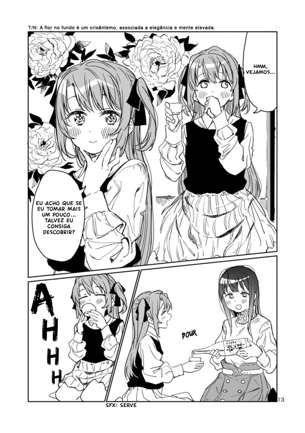 Kamiina Botan, Yoeru Sugata wa Yuri no Hana capítulo 3 página 14