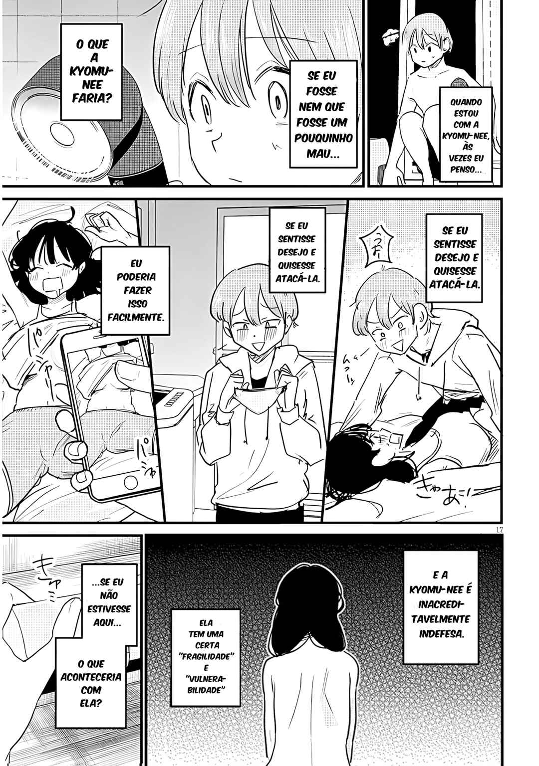 Kyomu-neechan wa Kamatte Hoshii capítulo 3 página 18
