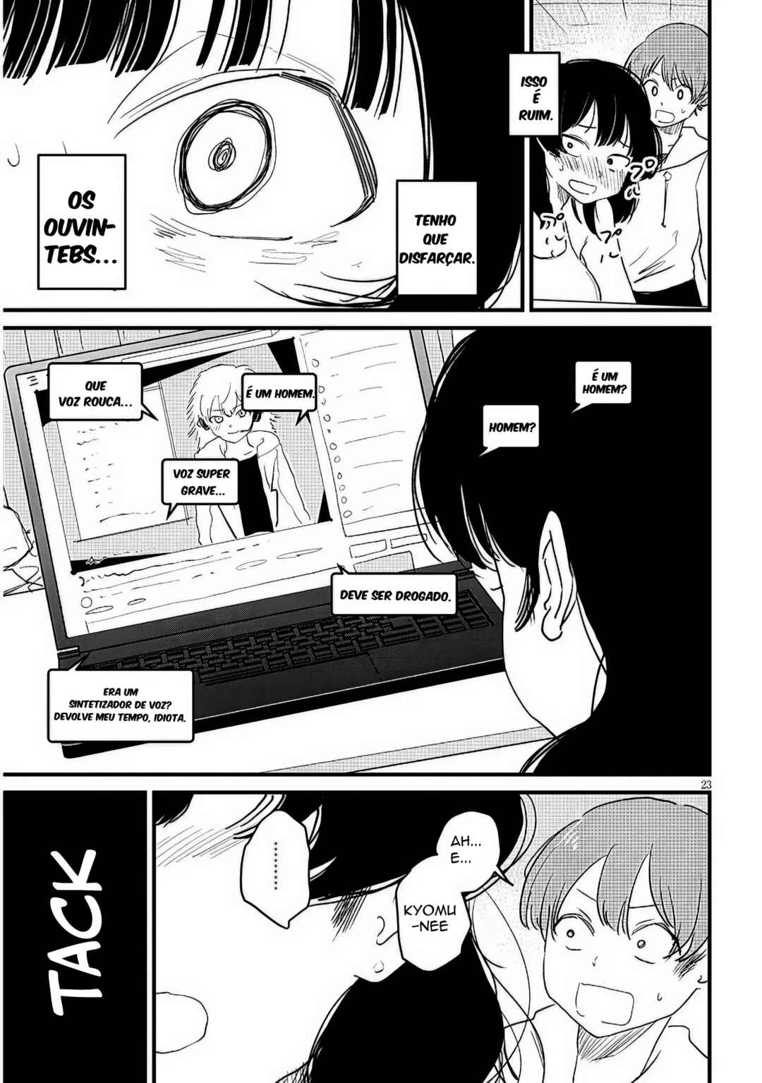 Kyomu-neechan wa Kamatte Hoshii capítulo 2 página 23