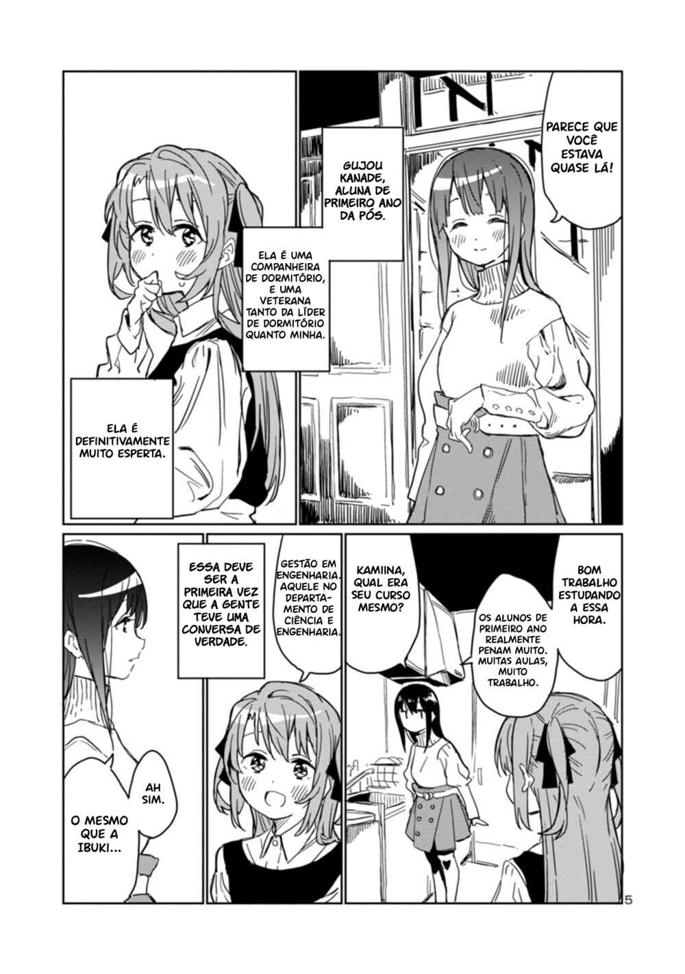 Kamiina Botan, Yoeru Sugata wa Yuri no Hana capítulo 3 página 6