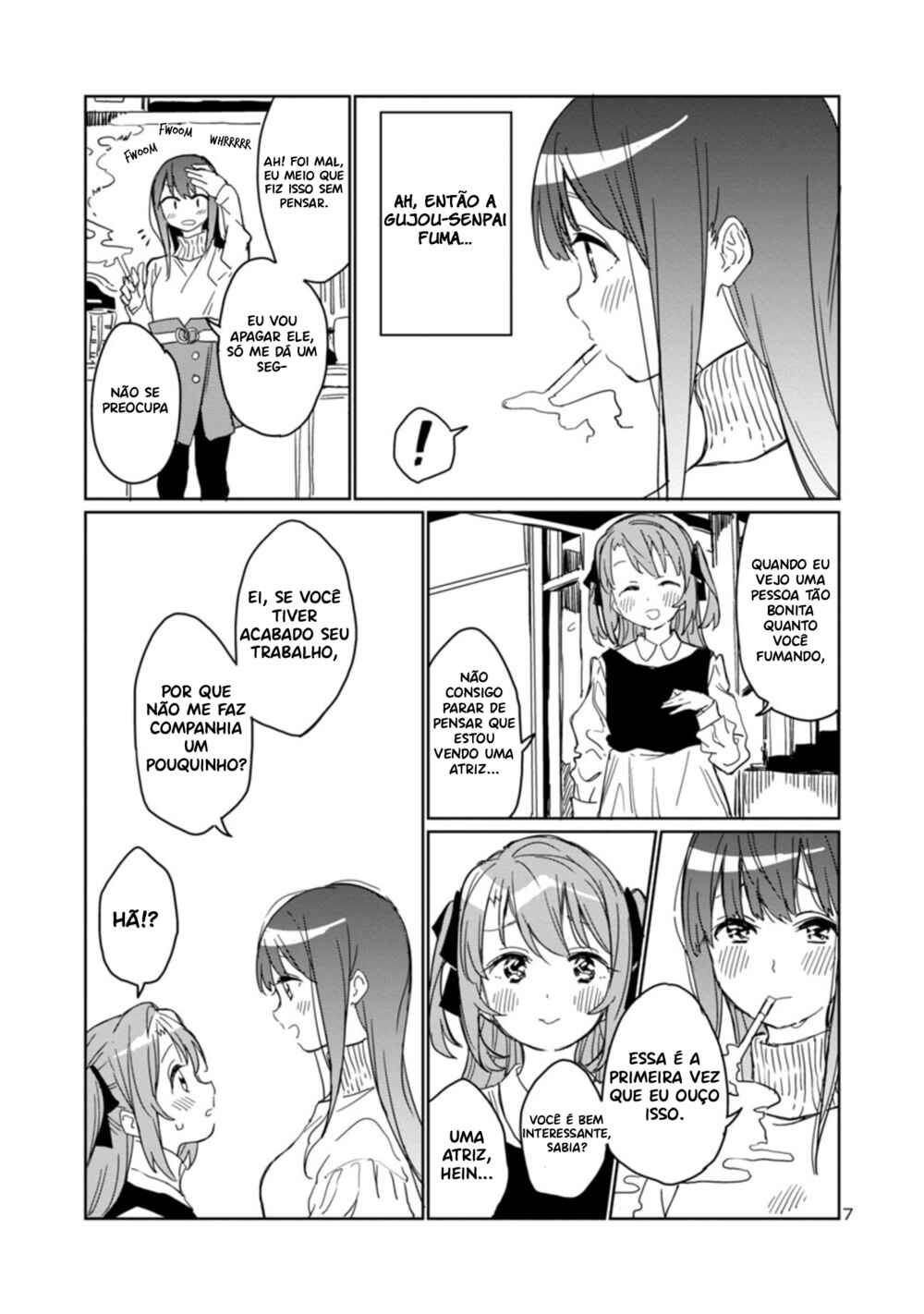 Kamiina Botan, Yoeru Sugata wa Yuri no Hana capítulo 3 página 8