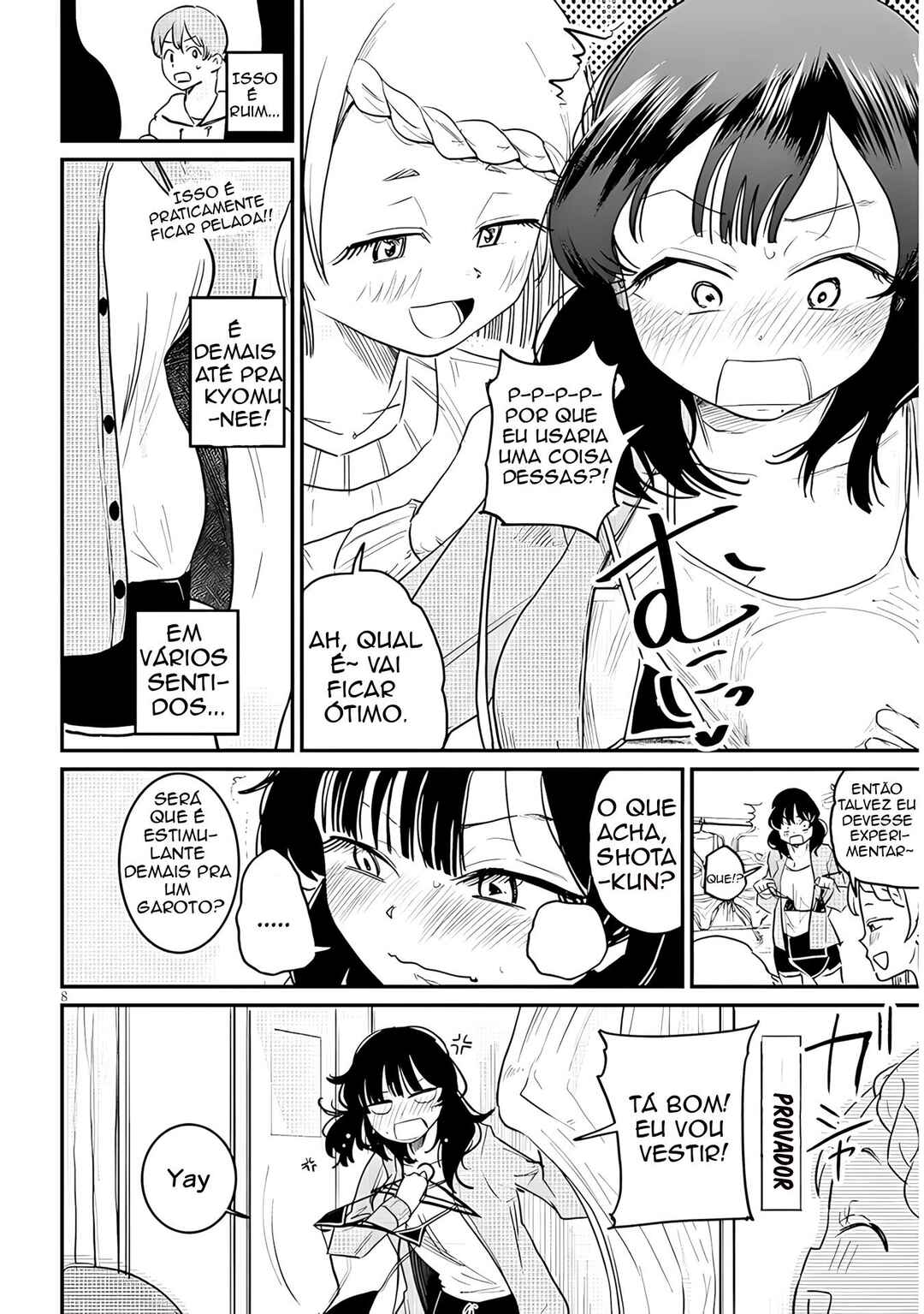 Kyomu-neechan wa Kamatte Hoshii capítulo 4 página 9