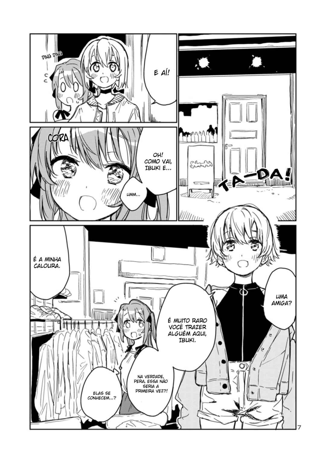 Kamiina Botan, Yoeru Sugata wa Yuri no Hana capítulo 4 página 9