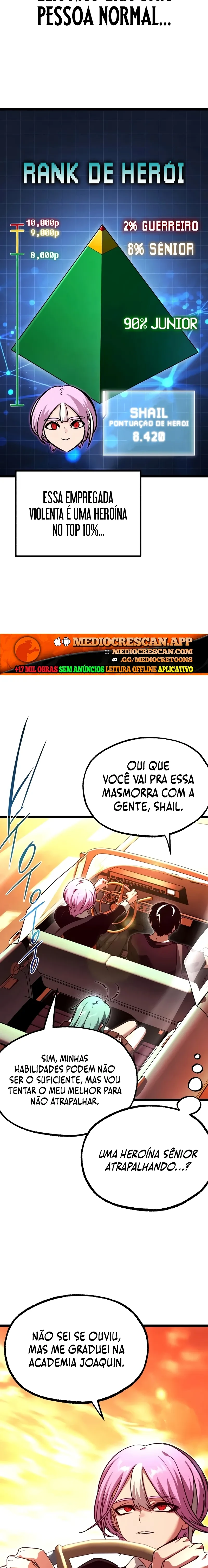 Eu Dominei a Academia Com uma Única Faca de Sashimi capítulo 82 página 4