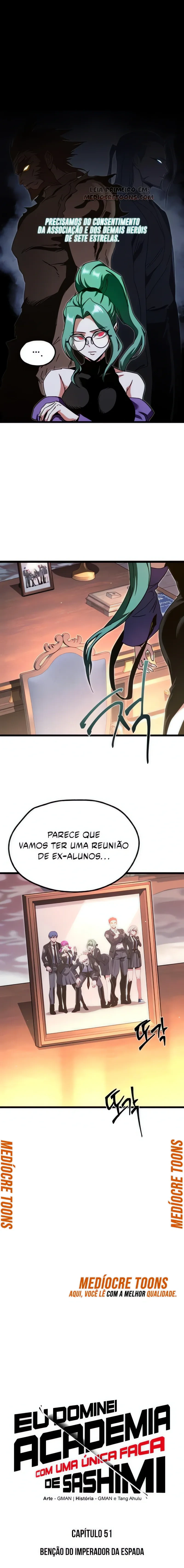 Eu Dominei a Academia Com uma Única Faca de Sashimi capítulo 51 página 5