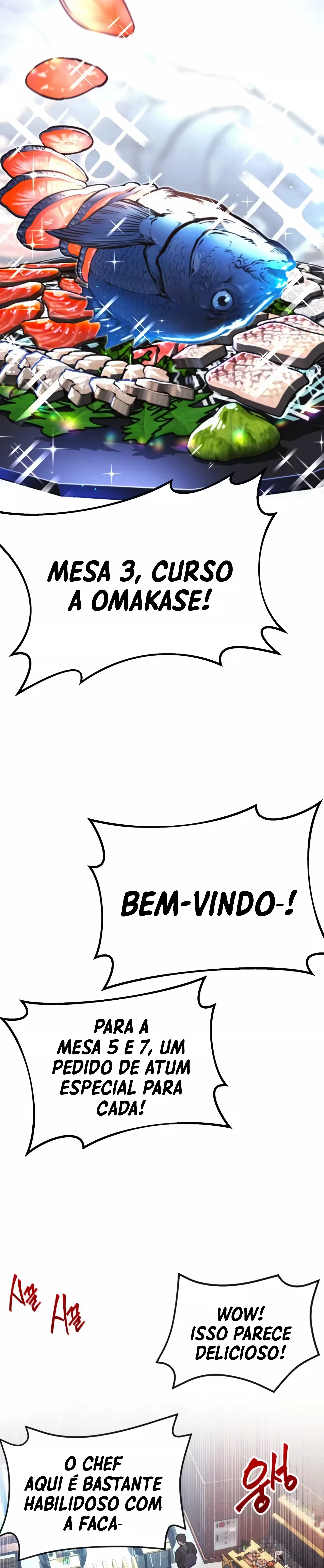 Eu Dominei a Academia Com uma Única Faca de Sashimi capítulo 95 página 5