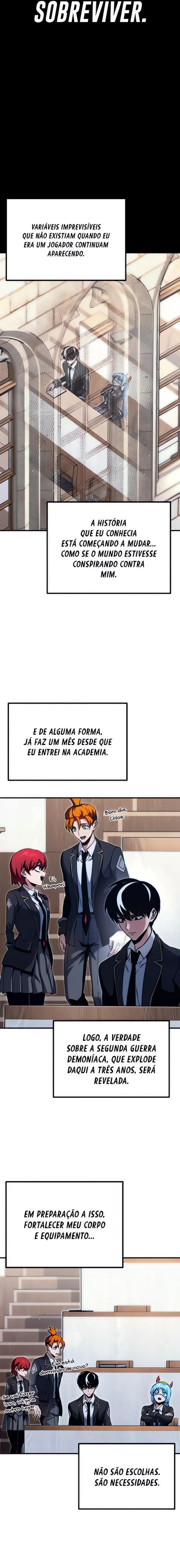 Eu Dominei a Academia Com uma Única Faca de Sashimi capítulo 38 página 6