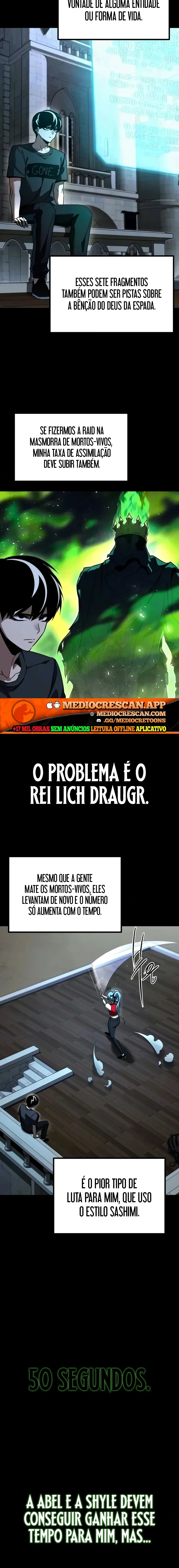 Eu Dominei a Academia Com uma Única Faca de Sashimi capítulo 83 página 6