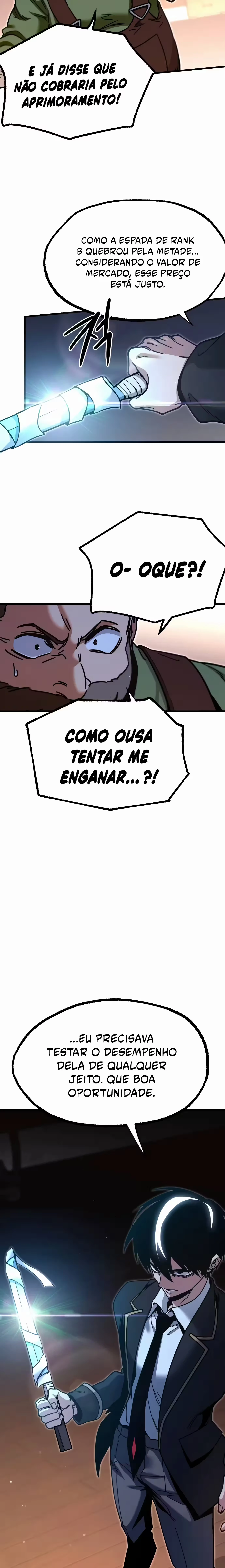 Eu Dominei a Academia Com uma Única Faca de Sashimi capítulo 26 página 7