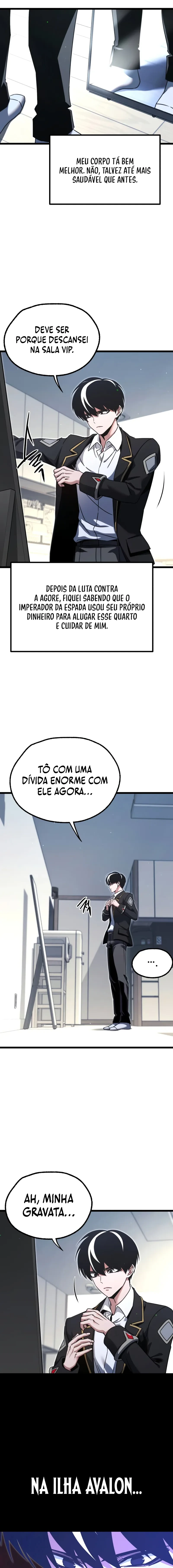 Eu Dominei a Academia Com uma Única Faca de Sashimi capítulo 50 página 9