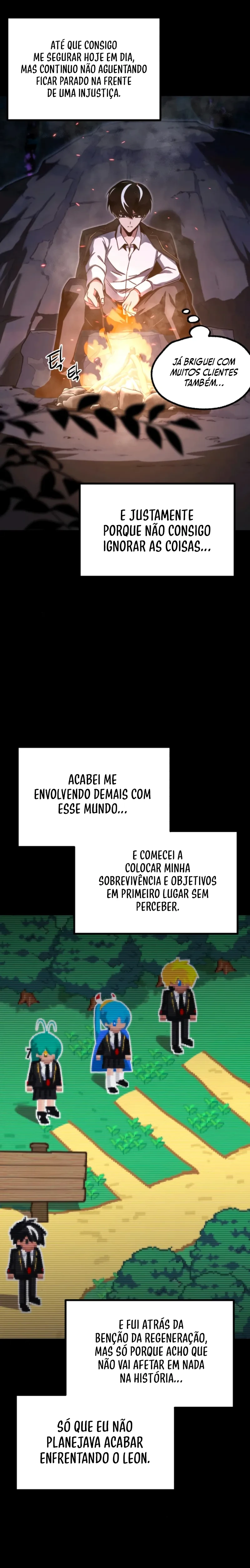 Eu Dominei a Academia Com uma Única Faca de Sashimi capítulo 44 página 11