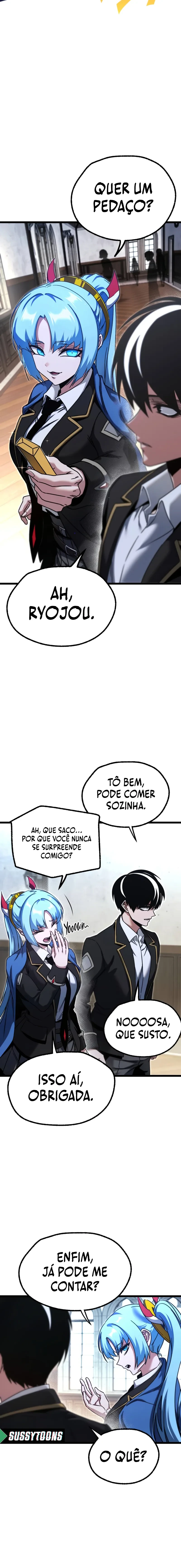 Eu Dominei a Academia Com uma Única Faca de Sashimi capítulo 50 página 12