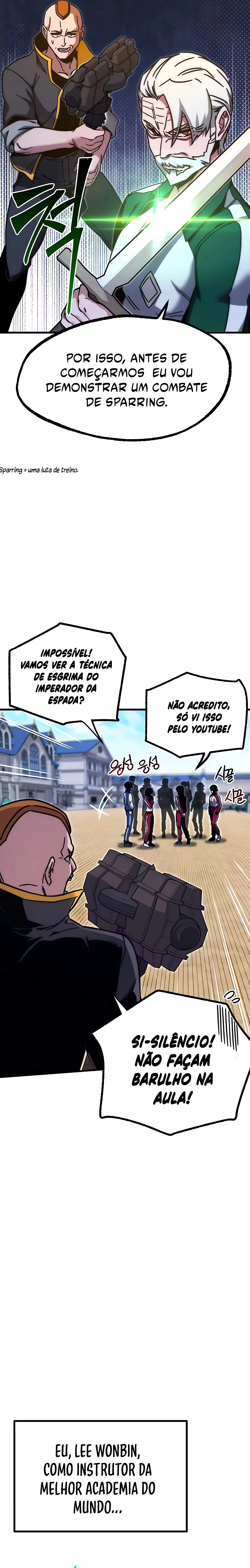 Eu Dominei a Academia Com uma Única Faca de Sashimi capítulo 23 página 30